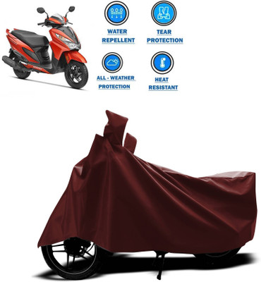 AASHTIK MART Two Wheeler Cover for Honda(Grazia, Maroon)
