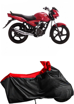 Autofly Waterproof Two Wheeler Cover for TVS(Jive, Red, Black)