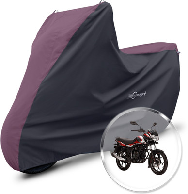 Neodrift Two Wheeler Cover for Bajaj(Discover 125 DTS-i, Maroon, Black)