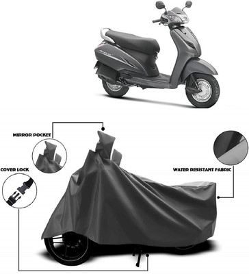 MMSSTAR Waterproof Two Wheeler Cover for Honda(Activa 3G, Grey)