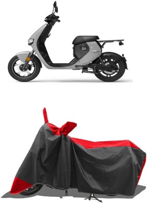 SUGASHRI Waterproof Two Wheeler Cover for Vmoto Soco(Super Soco Cumini, Red, Black)