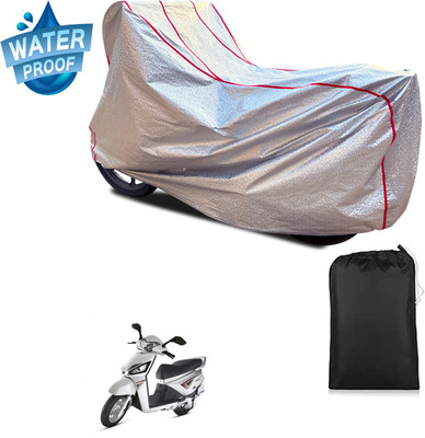 PAGORA Waterproof Two Wheeler Cover for Mahindra(Gusto, Silver)