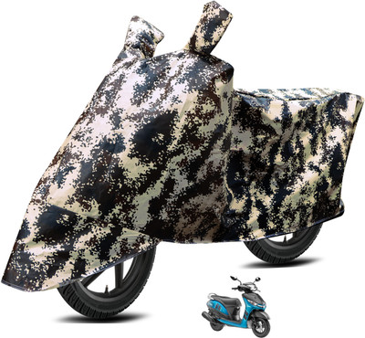 Euro Care Waterproof Two Wheeler Cover for Yamaha(Alpha, Silver)