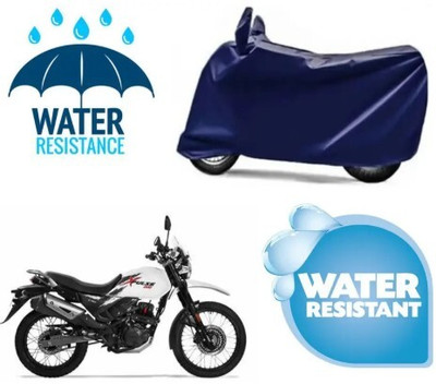 JVBRANGI Waterproof Two Wheeler Cover for Hero(Xpulse 200T, Blue)