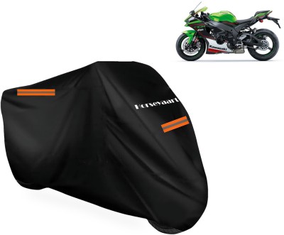 Horseyaart Waterproof Two Wheeler Cover for Kawasaki(Ninja ZX 10R BS6, Black)