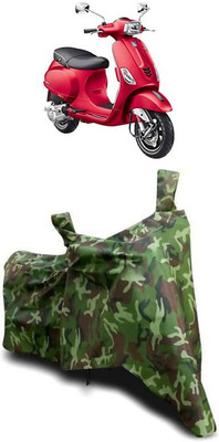 malti Waterproof Two Wheeler Cover for Vespa(SXL 150 BS6, Multicolor)