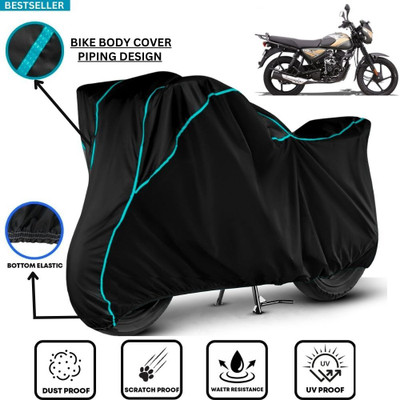 LE PRA Waterproof Two Wheeler Cover for Bajaj(CT110, Black)