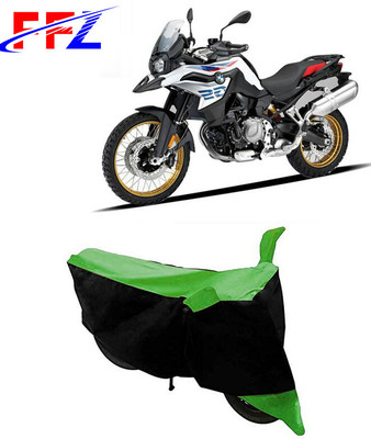 FFZ Two Wheeler Cover for BMW(F 850 GS, Black, Green)