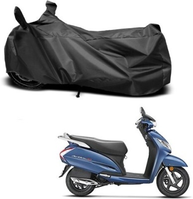 DeepShakshi AUTOMOTIVE Two Wheeler Cover for Honda(Activa 125, Black)