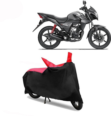 Exciting collections Two Wheeler Cover for Honda(CB Twister, Red, Black)