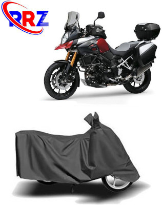 RRZ Waterproof Two Wheeler Cover for Suzuki(V Strom 1000, Grey)