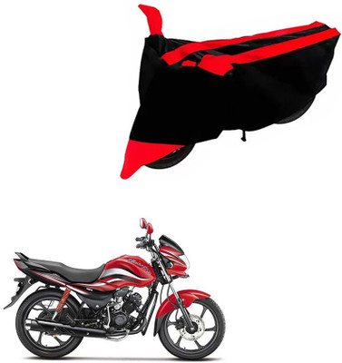 DeepShakshi AUTOMOTIVE Two Wheeler Cover for Hero(125 Duke, Black, Red)