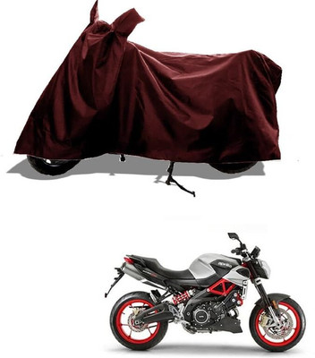 KEDIT Two Wheeler Cover for Aprilia(Shiver 900, Maroon)