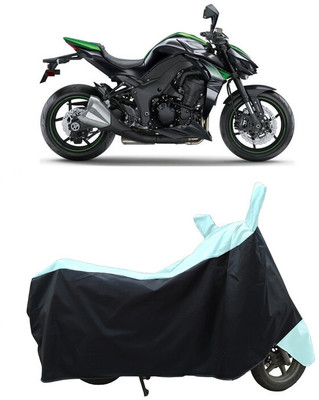 Coxtor Waterproof Two Wheeler Cover for Kawasaki(Z1000 BS6, White)