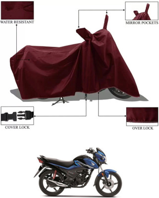 DeepShakshi AUTOMOTIVE Waterproof Two Wheeler Cover for Universal For Bike(Maroon)
