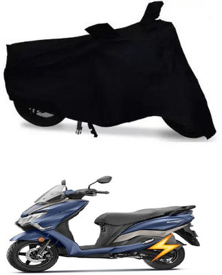 Mdstar Waterproof Two Wheeler Cover for Suzuki(Burgman Electric, Black)
