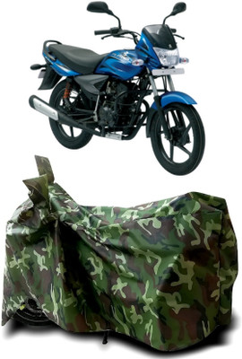 Autofly Waterproof Two Wheeler Cover for Bajaj(Platina 100 DTS-i, Multicolor)