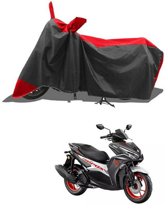 PAGORA Waterproof Two Wheeler Cover for Yamaha(Aerox 155 Maxi, Red, Black)