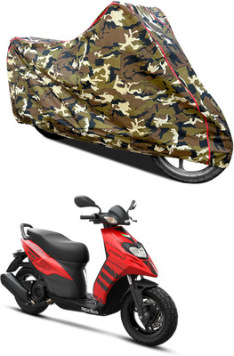 PAGORA Waterproof Two Wheeler Cover for Aprilia(Storm 125, Yellow)