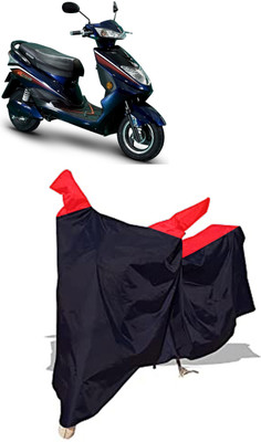 Amexride Two Wheeler Cover for Okinawa(Ridge Plus, Black)