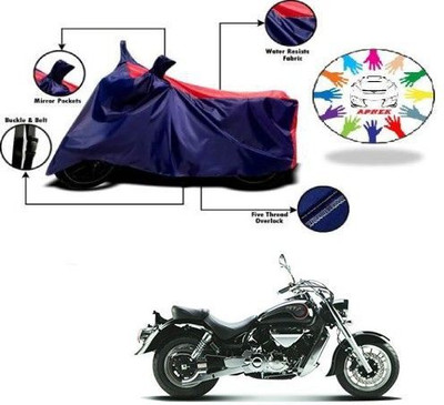 DeepShakshi AUTOMOTIVE Waterproof Two Wheeler Cover for Hyosung(ST7, Blue, Red)
