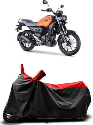 MMSSTAR Waterproof Two Wheeler Cover for Yamaha(FZ FI BS6, Red)