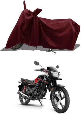 Mdstar Waterproof Two Wheeler Cover for Honda(SP125, Maroon)