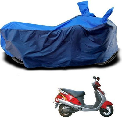 DeepShakshi AUTOMOTIVE Waterproof Two Wheeler Cover for Kinetic(Nova, Blue)