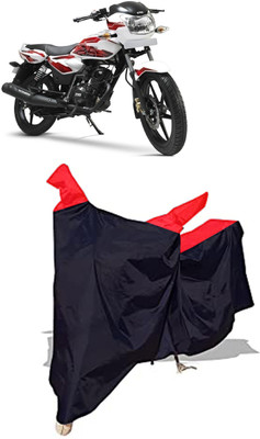 Amexride Two Wheeler Cover for TVS(Phoenix 125, Black)