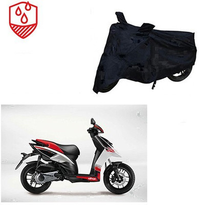 MMSSTAR Waterproof Two Wheeler Cover for Aprilia(SR 125, Black)