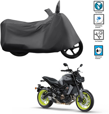 PAGORA Waterproof Two Wheeler Cover for Yamaha(MT 09, Grey)