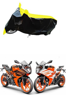 VESMEI Two Wheeler Cover for KTM(RC 200 BS6, Yellow)
