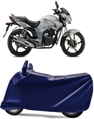 AUCTIMO Two Wheeler Cover for Hero(Hunk, Blue)