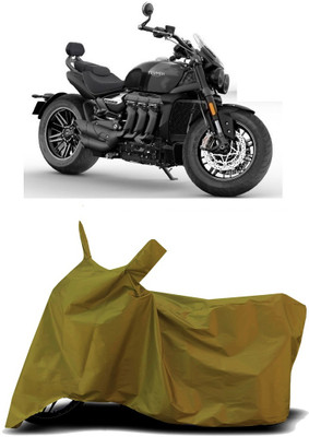 VESMEI Two Wheeler Cover for Triumph(Rocket III, Blue)