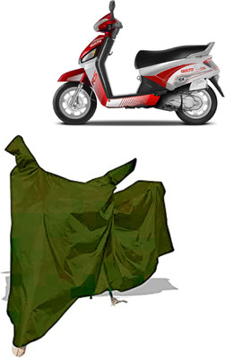 Amexride Two Wheeler Cover for Mahindra(Gusto Electric, Maroon)