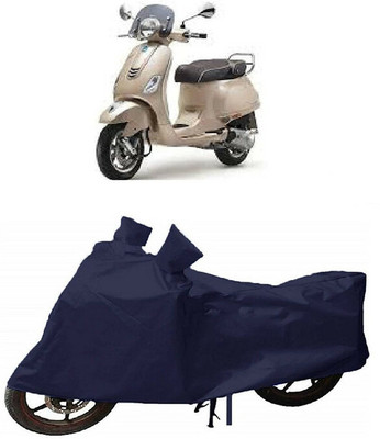 KASHYAP ENTERPRISE Waterproof Two Wheeler Cover for Piaggio(Vespa VXL, Blue)