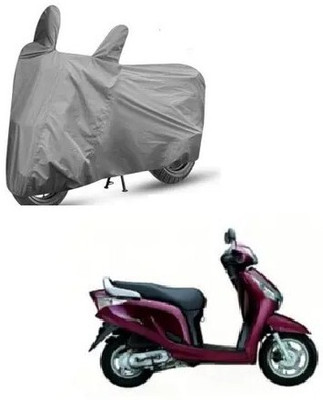 Tritika Waterproof Two Wheeler Cover for Honda(Aviator, Grey)
