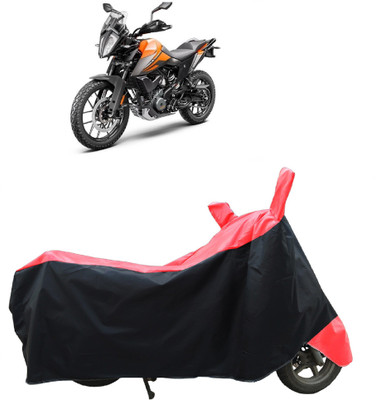 Coxtor Two Wheeler Cover for KTM(390 Adventure BS6, Red)