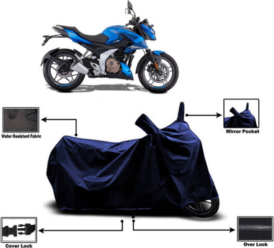 AASHTIK MART Two Wheeler Cover for Bajaj(Pulsar 250, Blue)