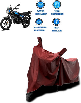 CODOKI Waterproof Two Wheeler Cover for Bajaj(CT110, Maroon)