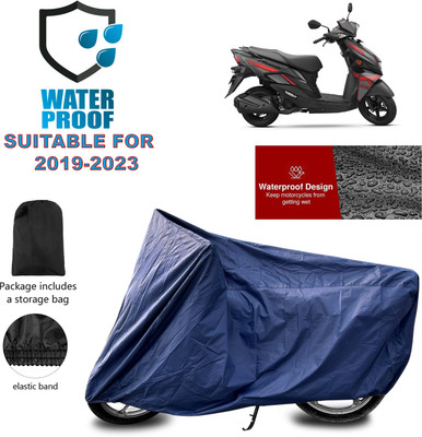 PAGORA Waterproof Two Wheeler Cover for Suzuki(Avenis 125, Blue)