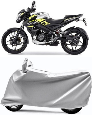 XOCAVO Two Wheeler Cover for Bajaj(Pulsar 160 NS DTS-i, Silver)