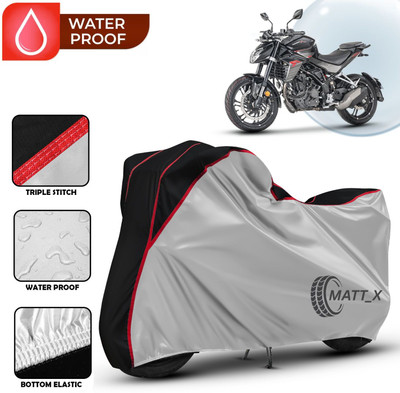 MATT_X Waterproof Two Wheeler Cover for Hero(Xtreme 200R, Multicolor, Silver, Black)