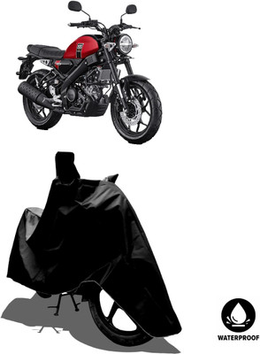 Amexride Waterproof Two Wheeler Cover for Yamaha(XSR155, Black)