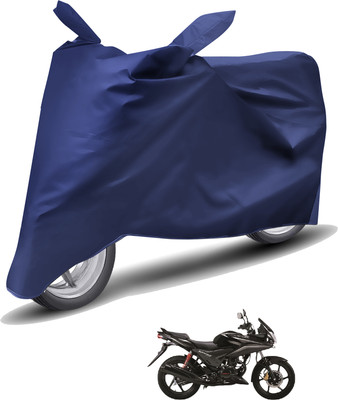 Caronix Waterproof Two Wheeler Cover for Honda(CBF Stunner, Blue)