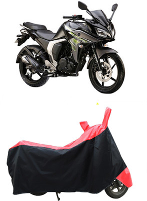 Coxtor Two Wheeler Cover for Yamaha(Fazer-FI BS6, Red)