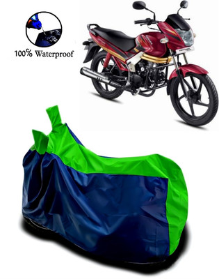 APNEK Waterproof Two Wheeler Cover for Mahindra(Centuro, Green, Blue)