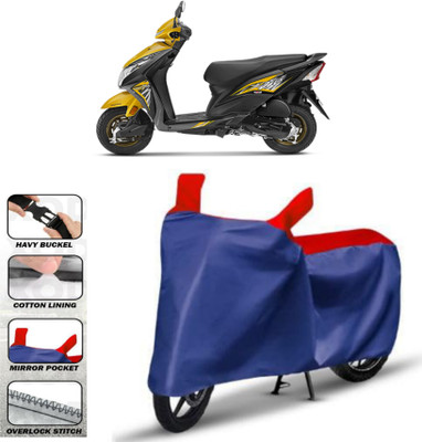 WMIZEXA Two Wheeler Cover for Universal For Bike(Dio, Red)