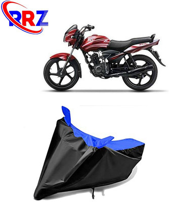 RRZ Waterproof Two Wheeler Cover for TVS(Jive, Black, Blue)