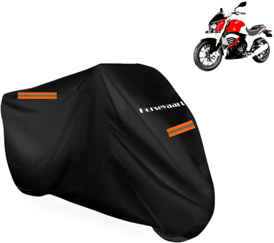 Horseyaart Waterproof Two Wheeler Cover for Mahindra(Mojo UT 300, Black)